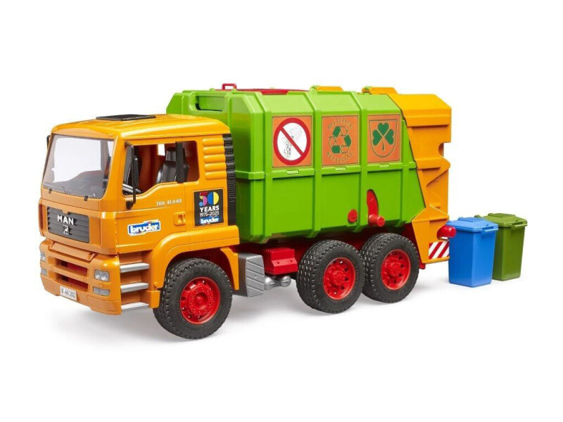 Bruder MAN TGA Popelářské auto 1:16 